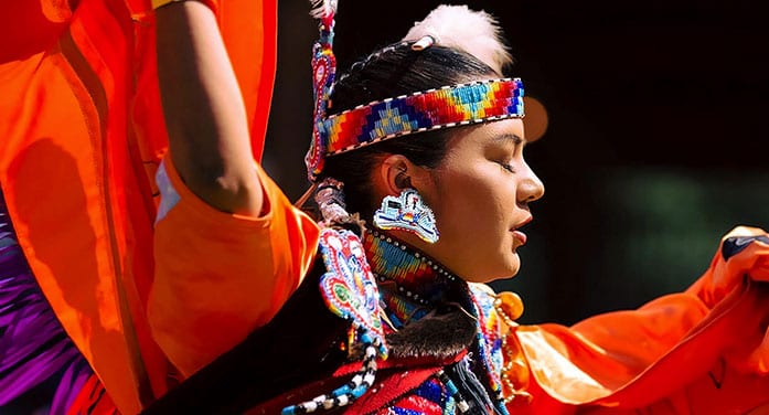 Education grad and powwow dancer follows in her father’s footsteps